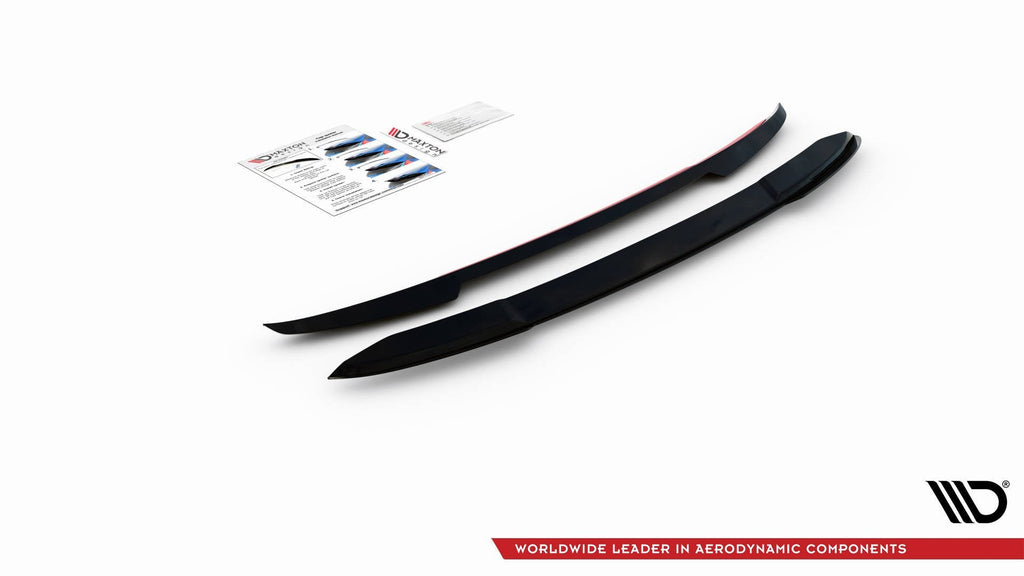 Maxton Design Extensión de alerón V.2 para Audi S4 / A4 S-Line Avant B9 / B9 Facelift - imagen 4