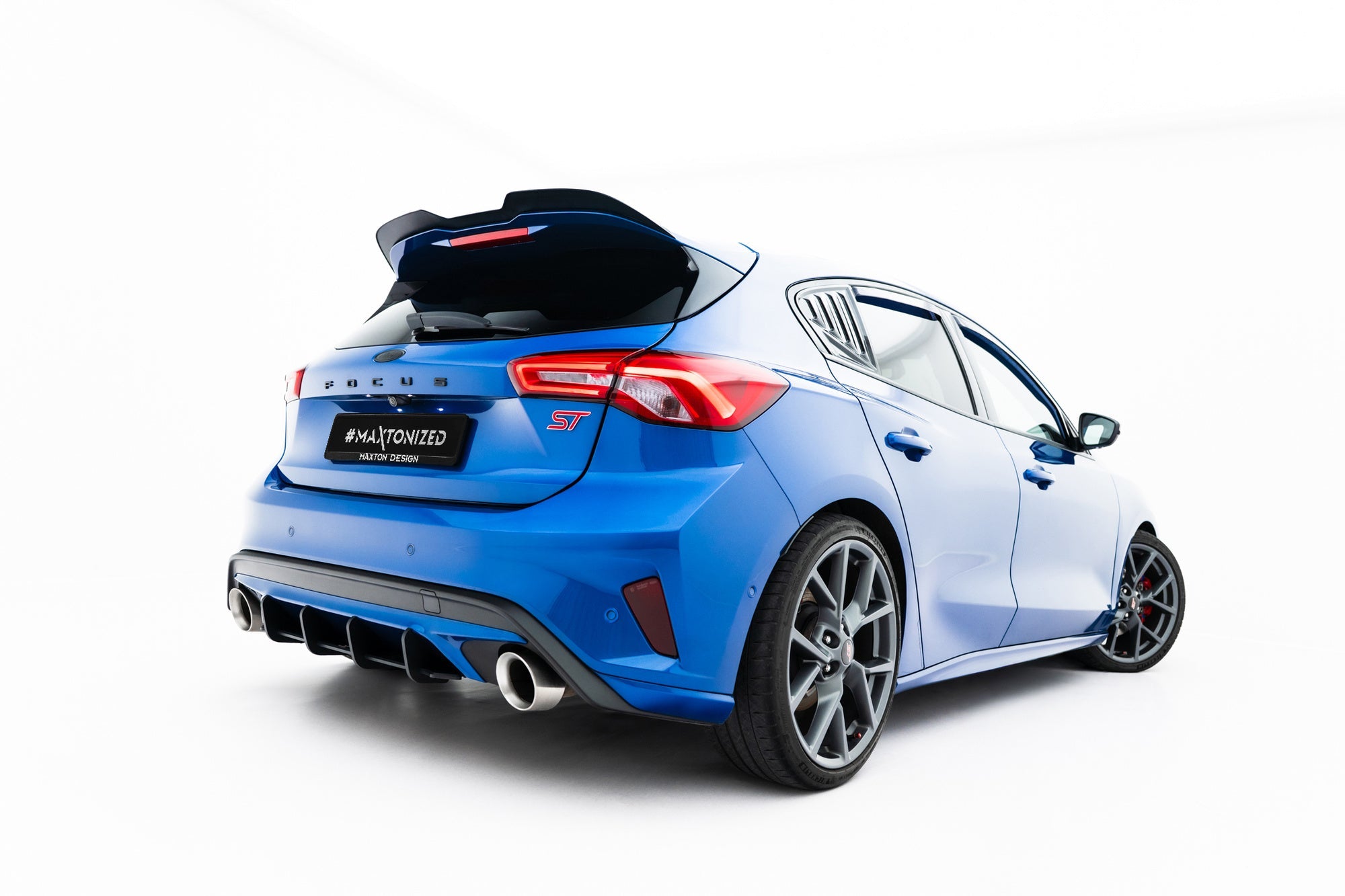 Maxton Design Extensión de alerón V.2 para Ford Focus Hatchback ST Mk4 - imagen 2