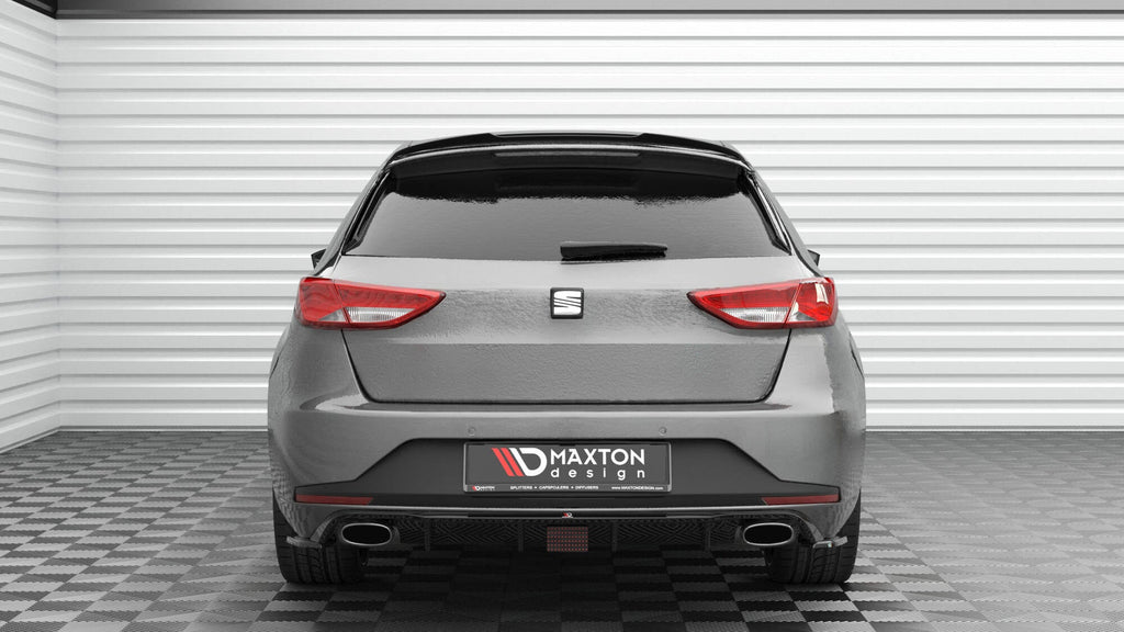 Maxton Design Extensión de alerón V.2 para Seat Leon Cupra Sportstourer Mk3 Facelift - imagen 2