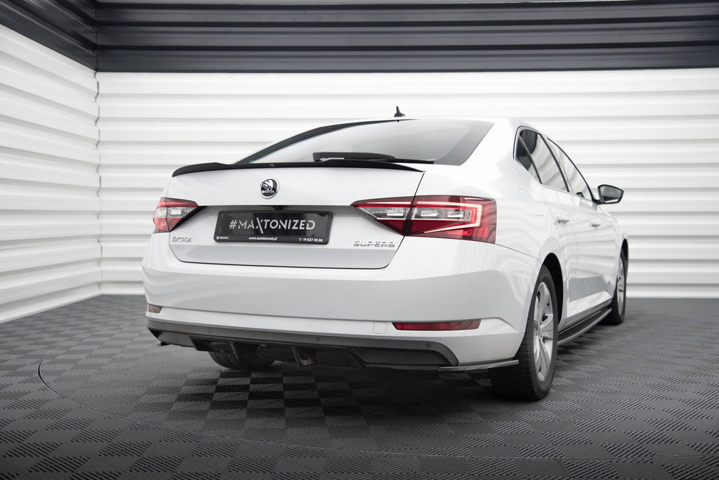 Maxton Design Extensión de alerón V.2 para Skoda Superb Liftback Mk3 / Mk3 Facelift - imagen 3