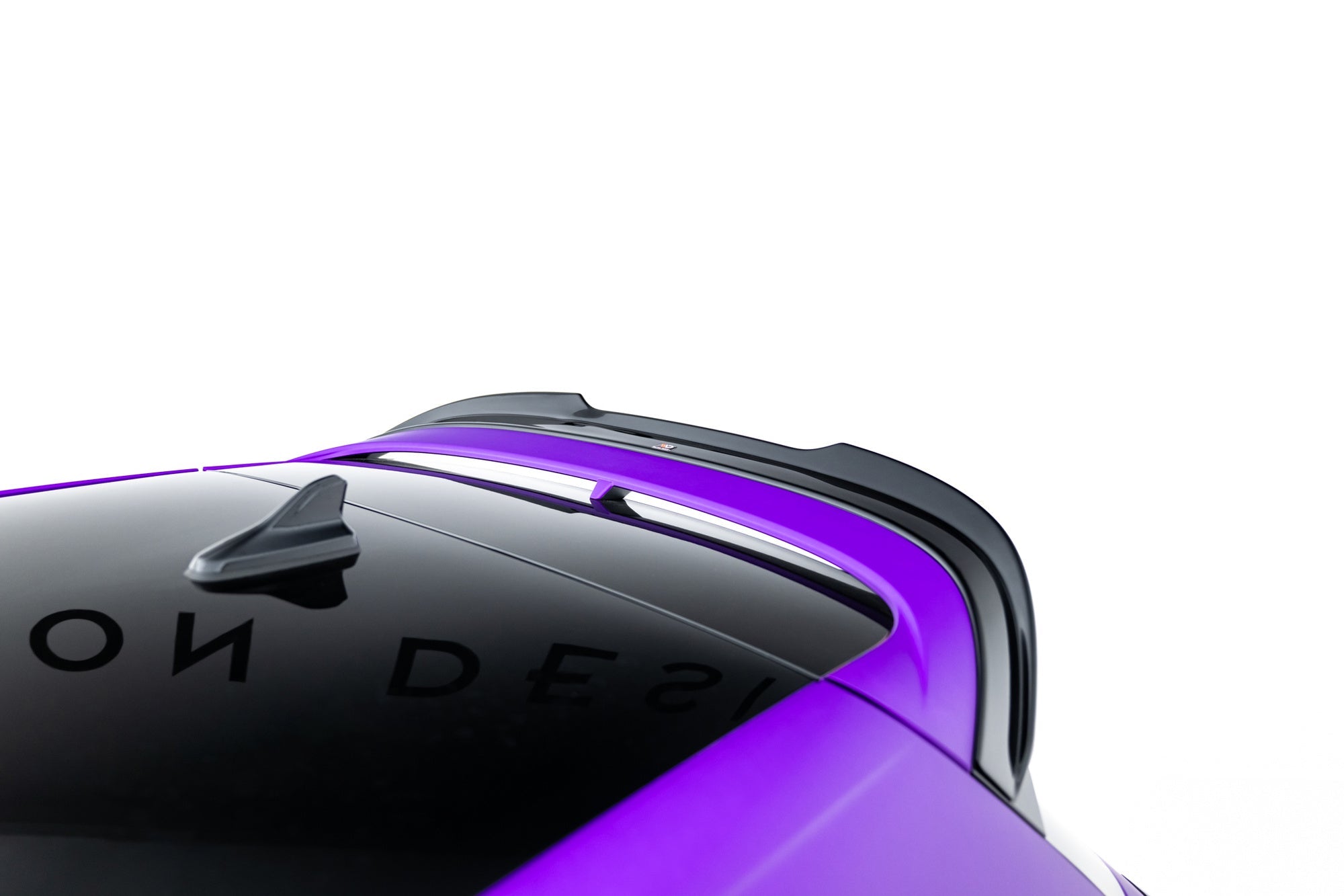 Maxton Design Extensión de alerón V.2 para Volkswagen Golf R-Performance Hatchback Mk8 Facelift - imagen 2
