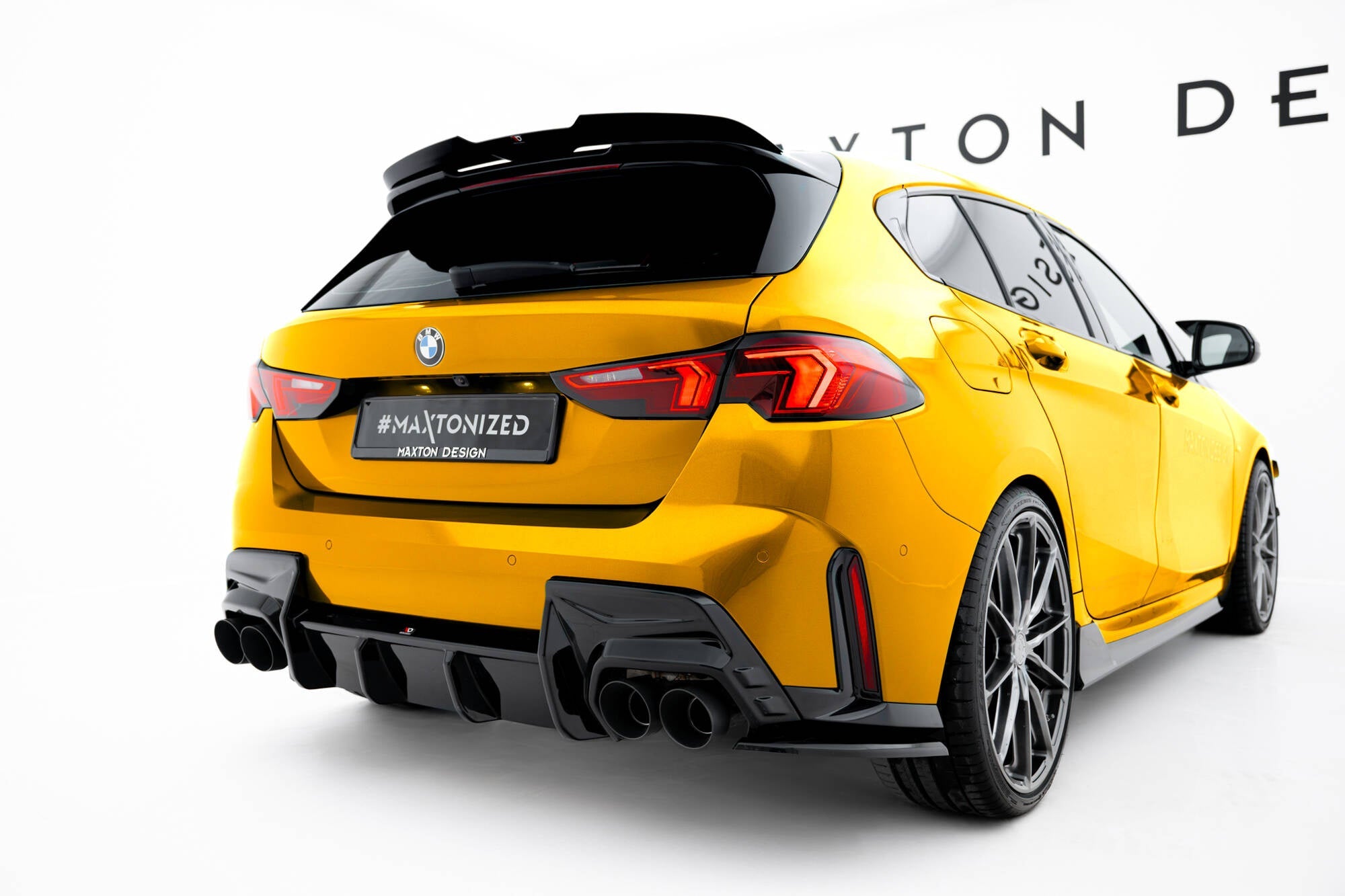 Maxton Design Extensión de alerón V.3 para BMW 1 M-Pack F70 - imagen 2