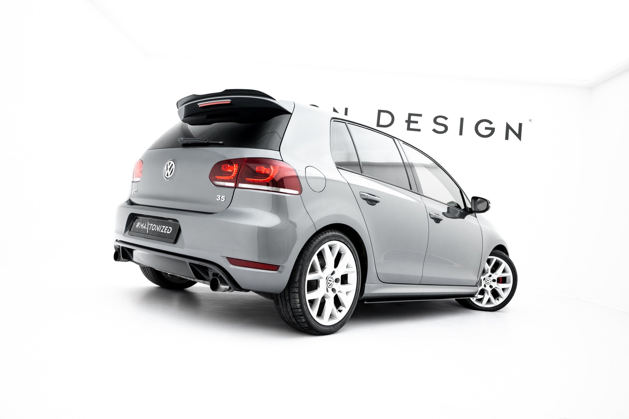 Maxton Design Extensión de alerón para Volkswagen Golf Mk6 GTI / R - imagen 3