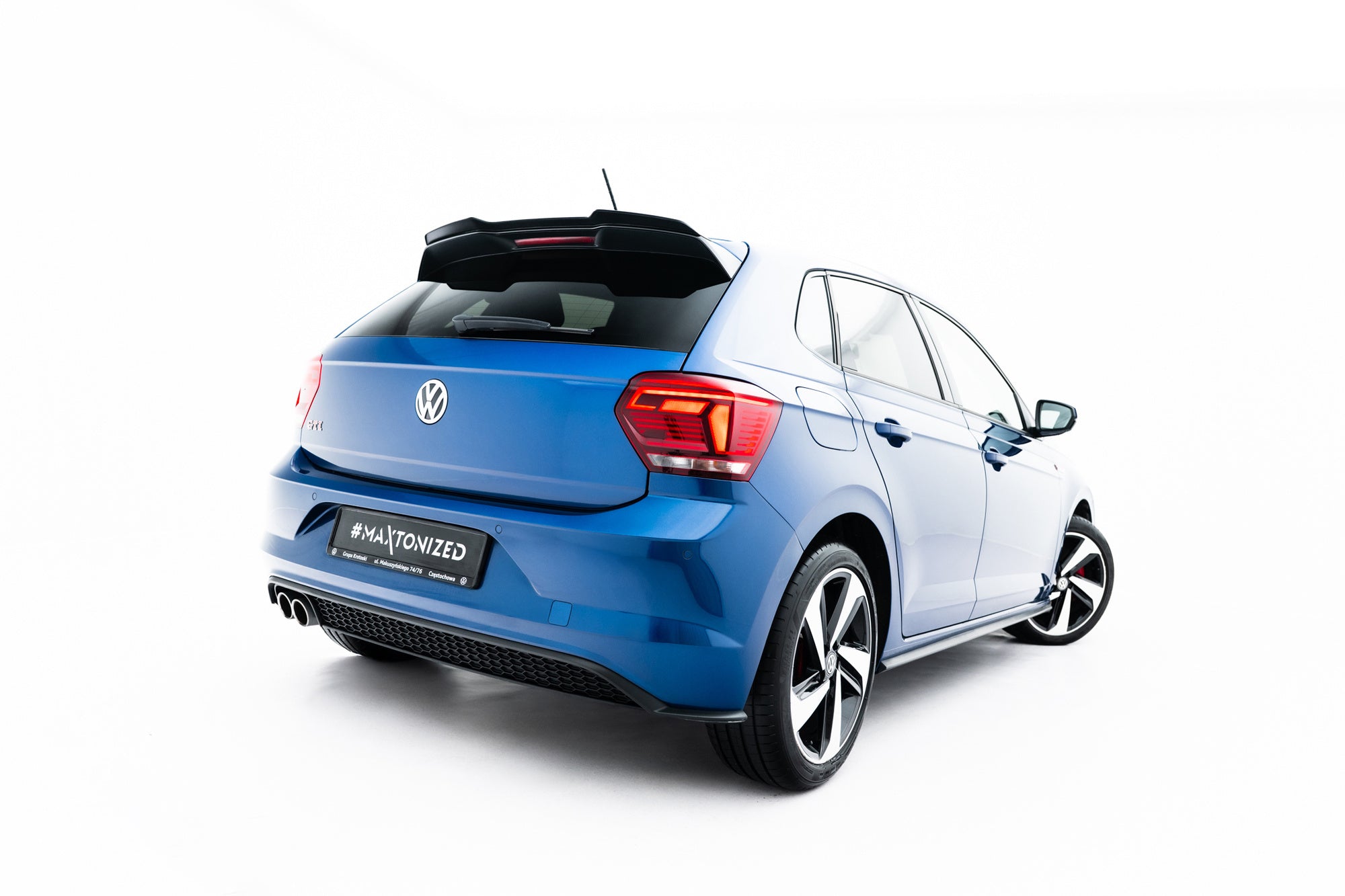 Maxton Design Extensión de alerón para Volkswagen Polo GTI / R-line Mk6 / Mk6 Facelift - imagen 2