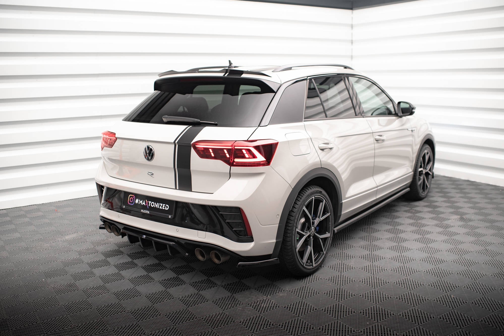 Maxton Design Extensión de alerón para Volkswagen T-Roc R / R-Line Mk1 - imagen 2