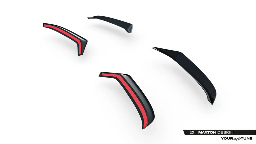 Maxton Design Extensión de alerón para Volkswagen Transporter T7 / Ford Transit Custom Mk2 / Tourneo Custom Mk2 - imagen 6