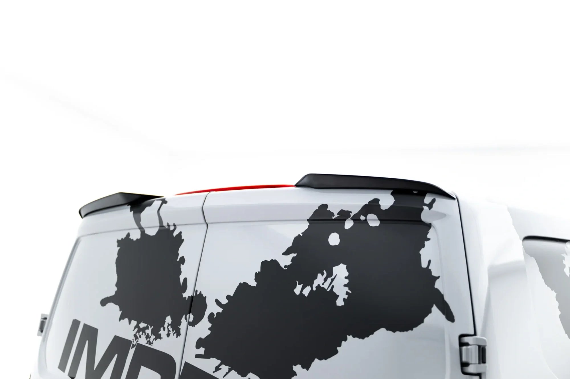 Maxton Design Extensión de alerón para Volkswagen Transporter T7 / Ford Transit Custom Mk2 / Tourneo Custom Mk2 - imagen 2
