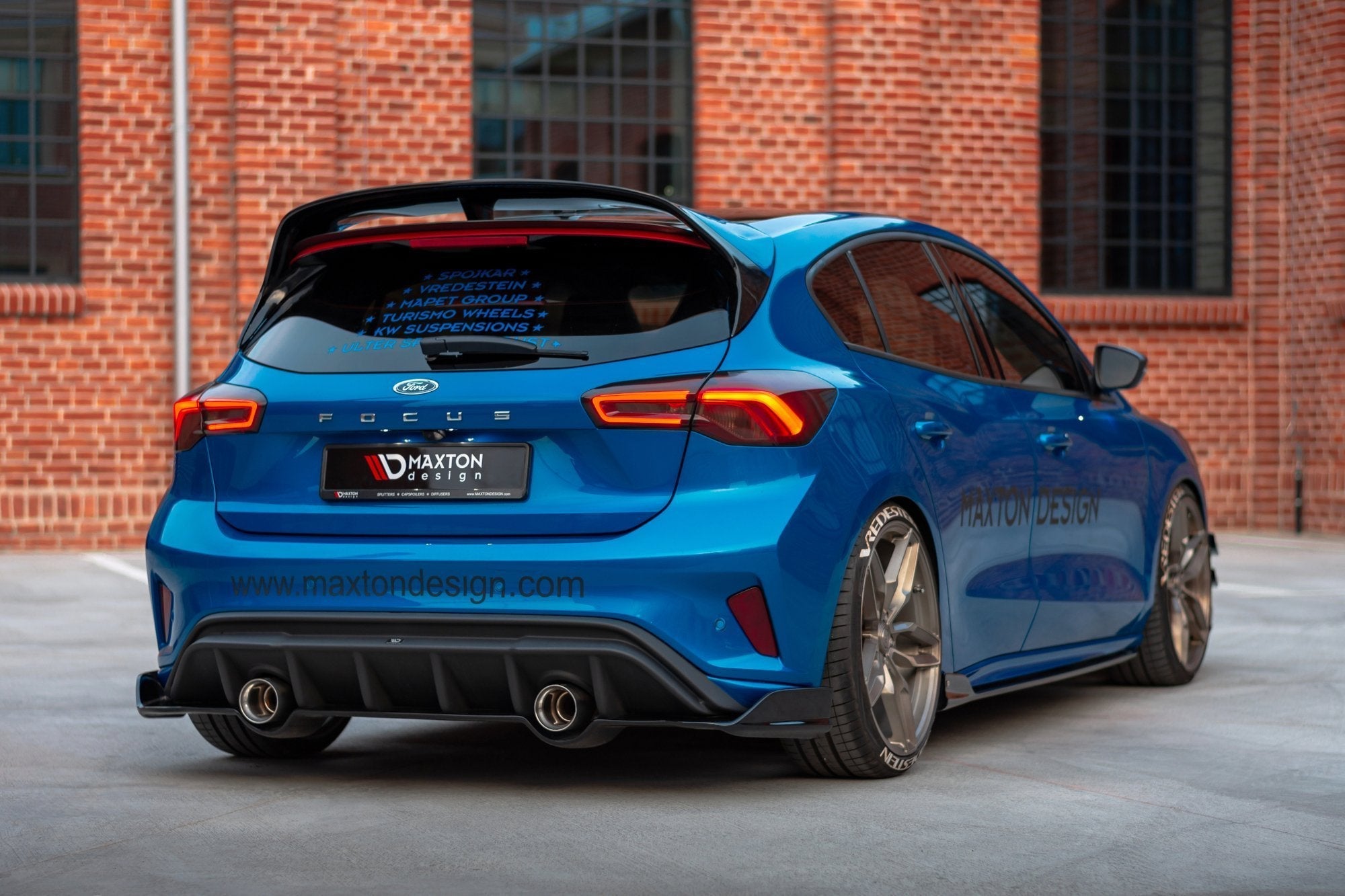 Maxton Design Alerón para Ford Focus Hatchback Mk4 - imagen 2