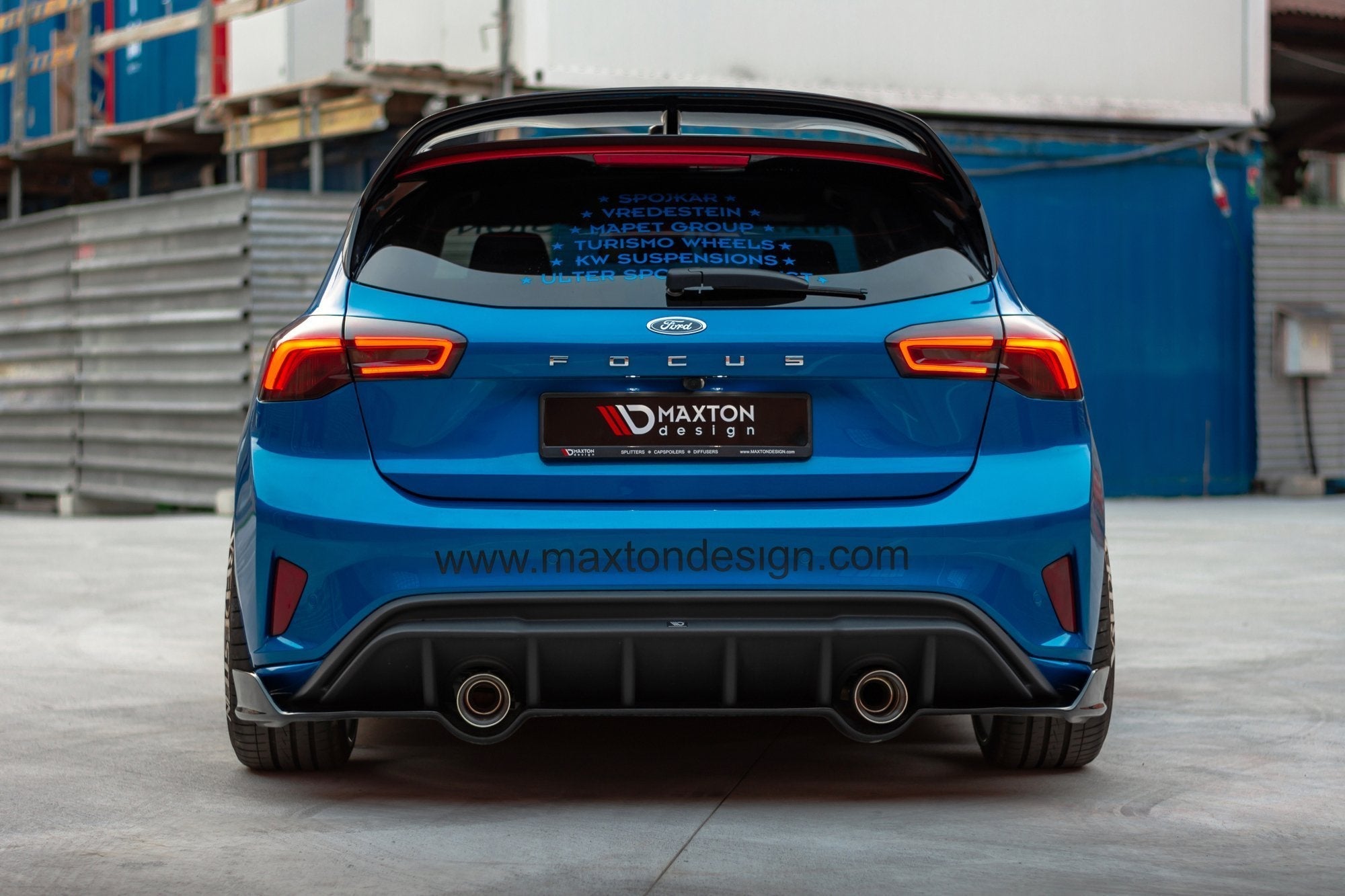 Maxton Design Alerón para Ford Focus Hatchback Mk4 - imagen 3