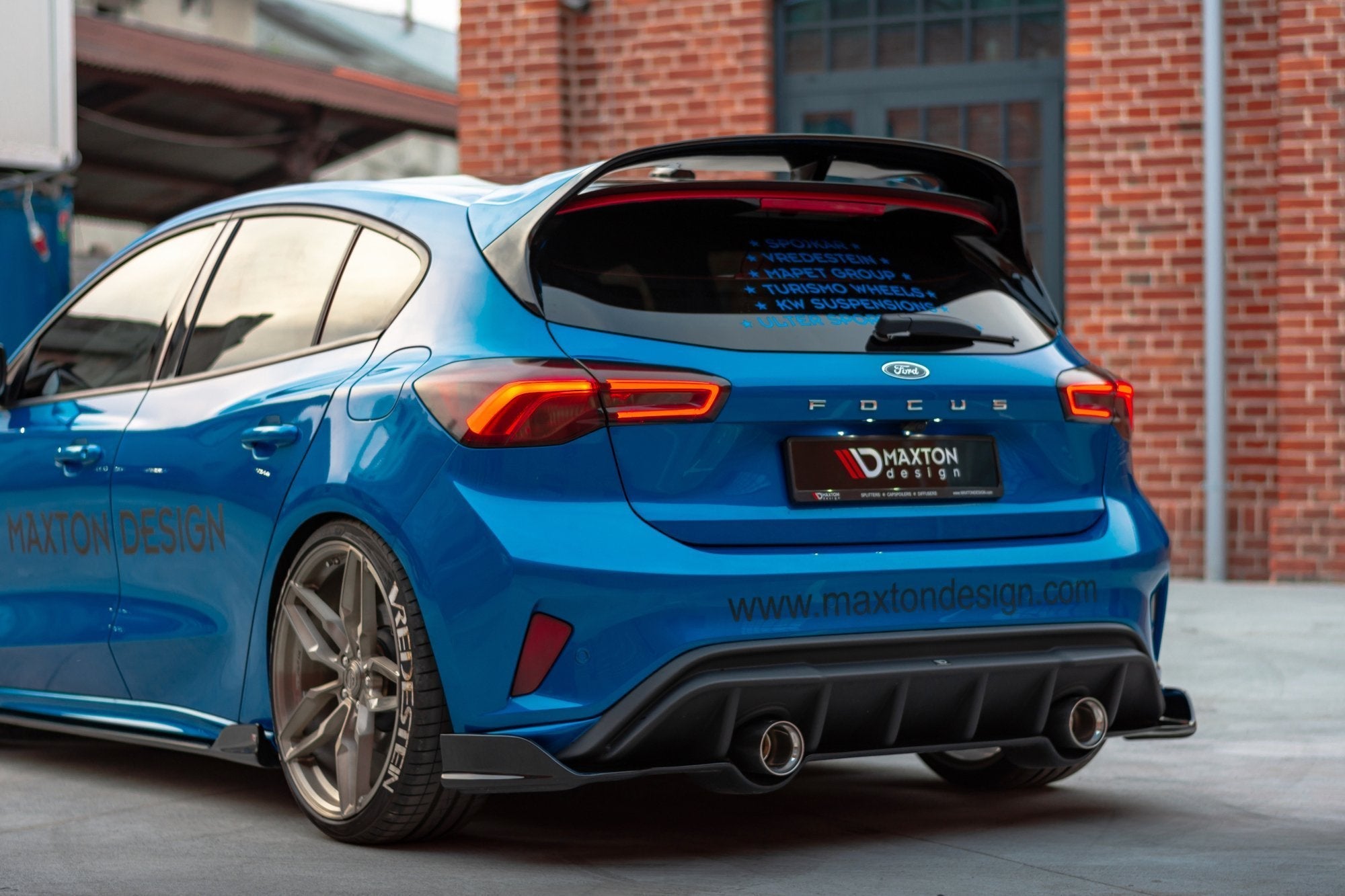 Maxton Design Alerón para Ford Focus Hatchback Mk4 - imagen 4