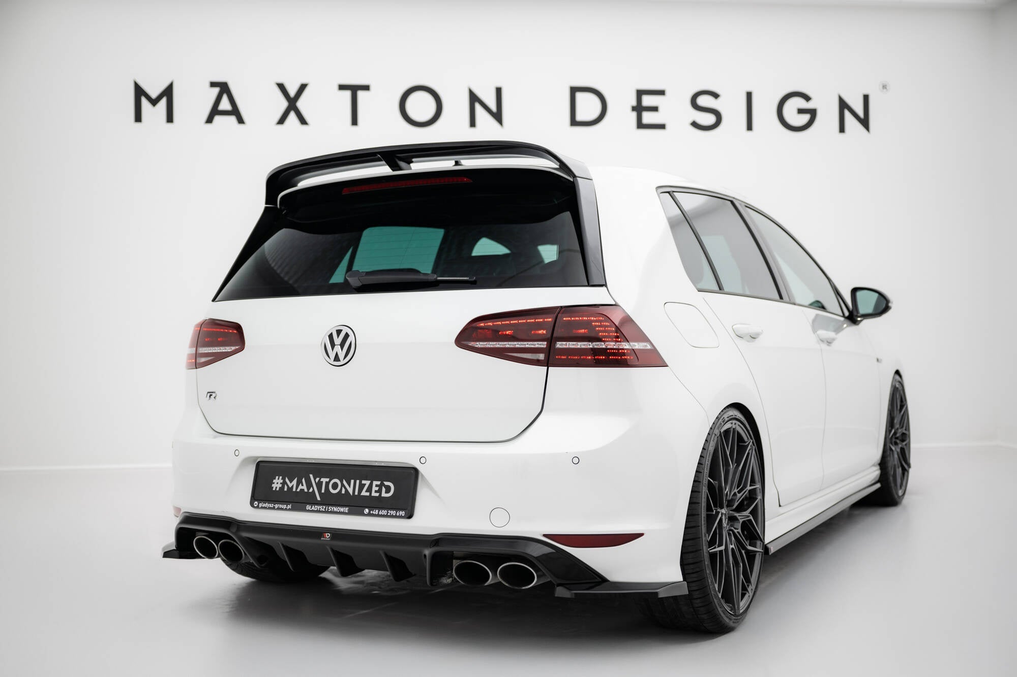 Maxton Design Alerón para Volkswagen Golf R / R-Line / GTI / GTD Mk7 / Mk7 Facelift - imagen 2