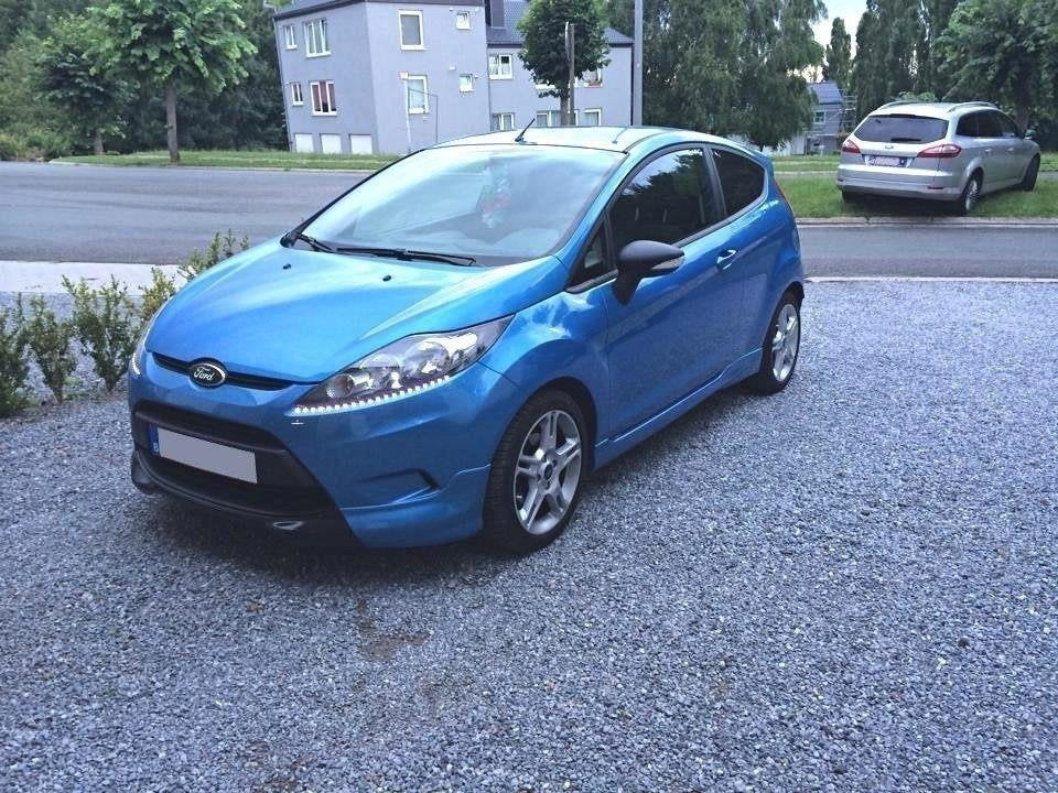Maxton Design Paragolpes delantero Spoiler para Ford Fiesta Mk7 - imagen 2