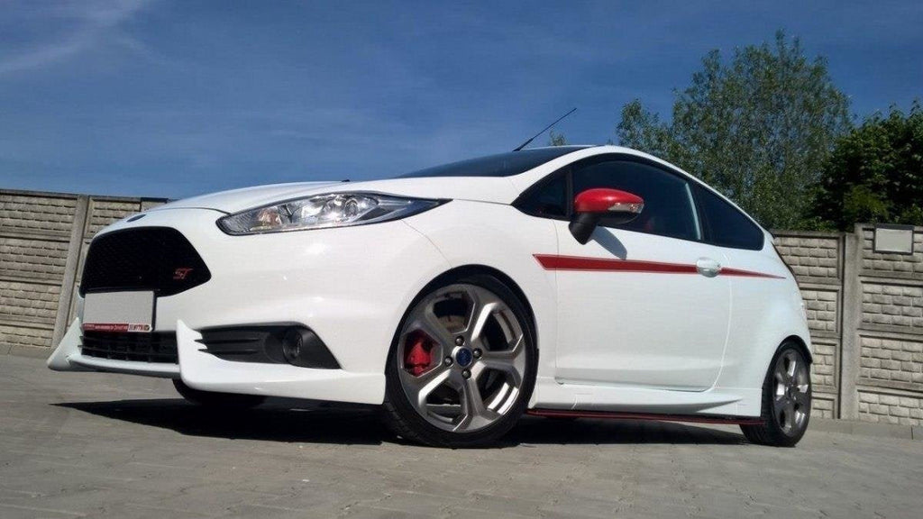 Maxton Design Paragolpes delantero Spoiler para Ford Fiesta ST Mk7 Facelift - imagen 1