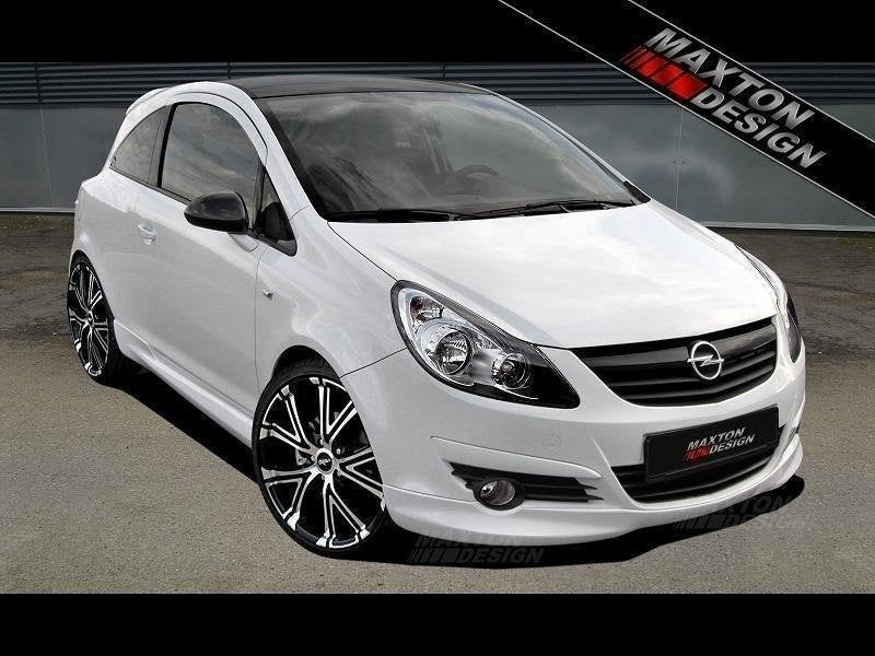 Maxton Design Paragolpes delantero Spoiler para Opel CORSA D - imagen 1