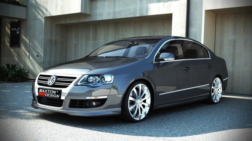 Maxton Design Paragolpes delantero Spoiler para Volkswagen Passat B6 ( R-LINE LOOK ) - imagen 1