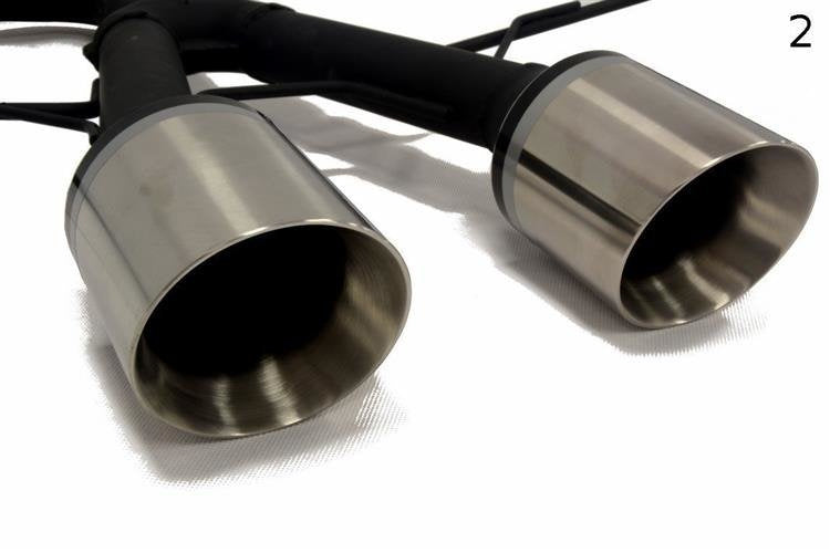 Maxton Design Sports Exhaust Tips Volkswagen Golf Mk5, Golf Mk6 AND Scirocco - imagen 2