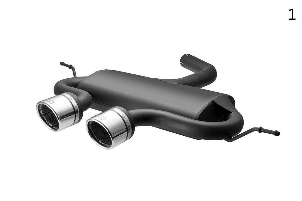 Maxton Design Sports Exhaust Muffler Exhaust para Volkswagen Golf VI, Golf Mk5 R32, Scirocco 3 - imagen 2