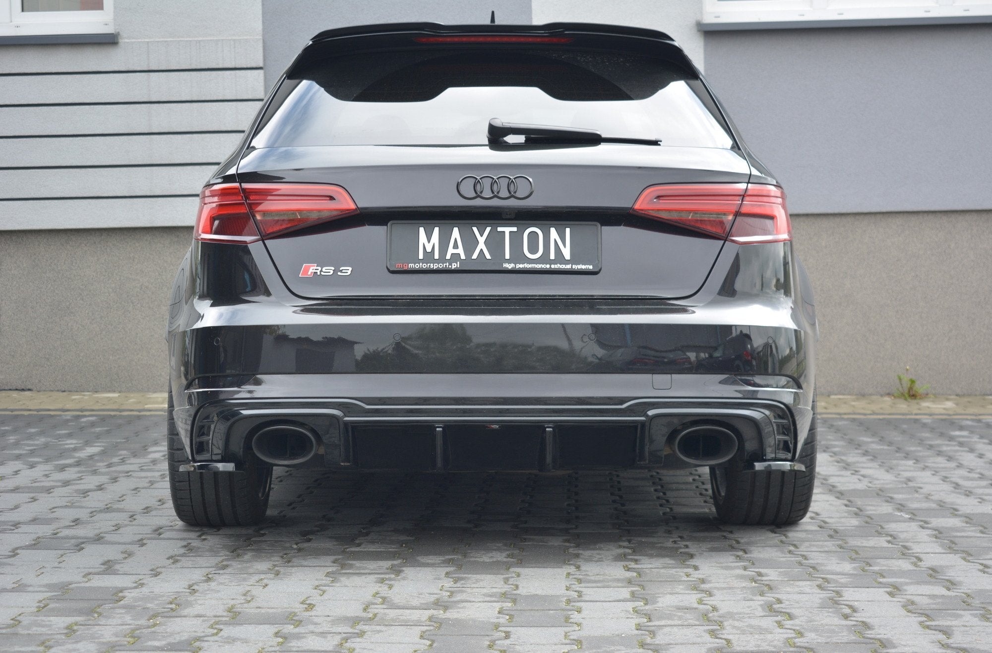 Maxton Design Difusor trasero para Audi RS3 8V Facelift Sportback - imagen 1