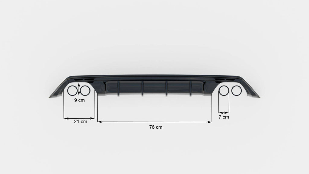 Maxton Design Difusor trasero para Ford Focus Hatchabck ST-Line - imagen 4