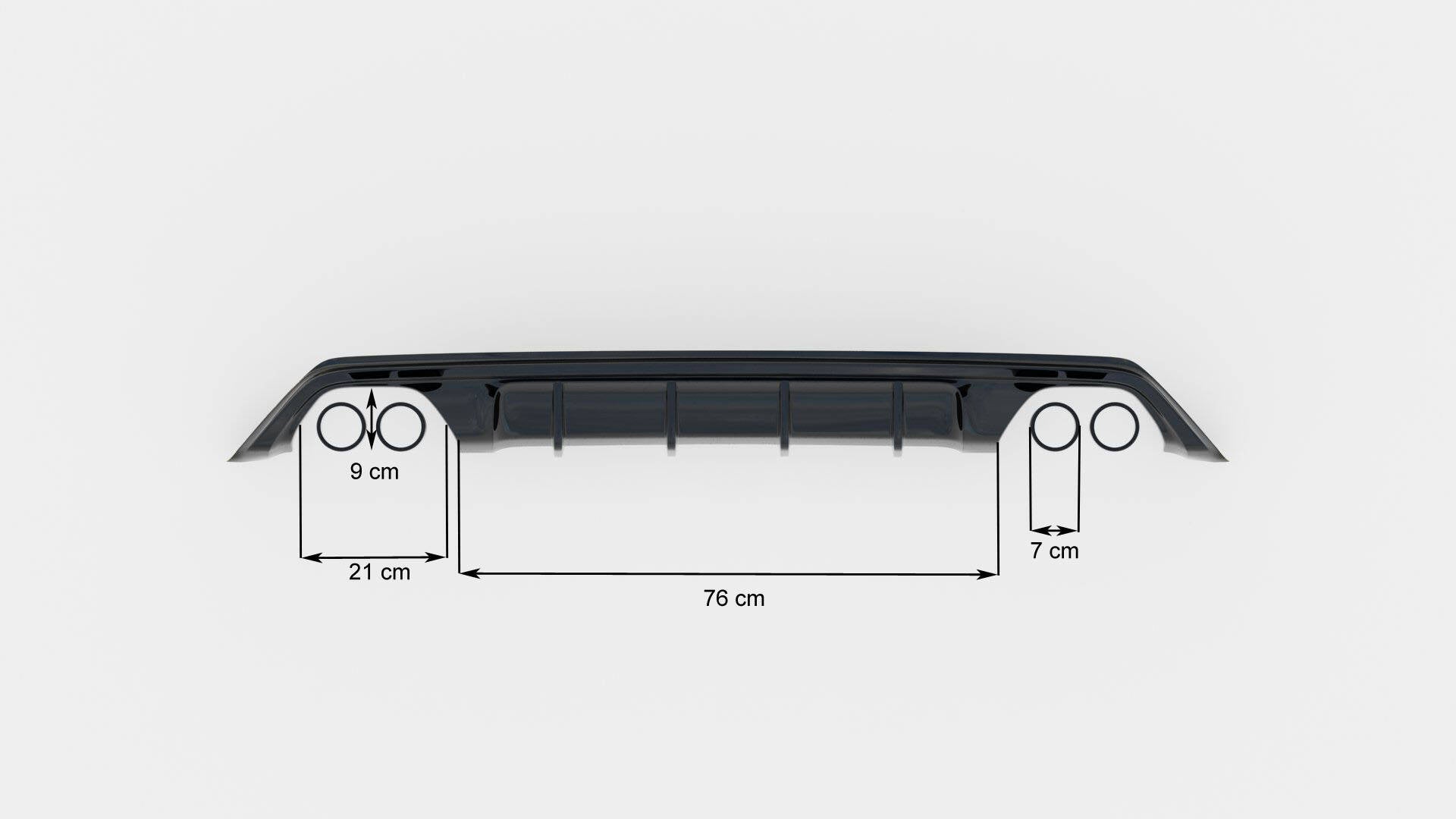 Maxton Design Difusor trasero para Ford Focus Hatchabck ST-Line - imagen 4