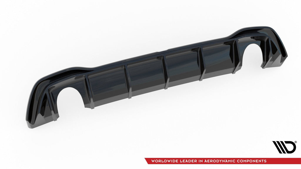 Maxton Design Difusor trasero (GTI LOOK) With Exhaust para Volkswagen Golf Mk8 - imagen 7