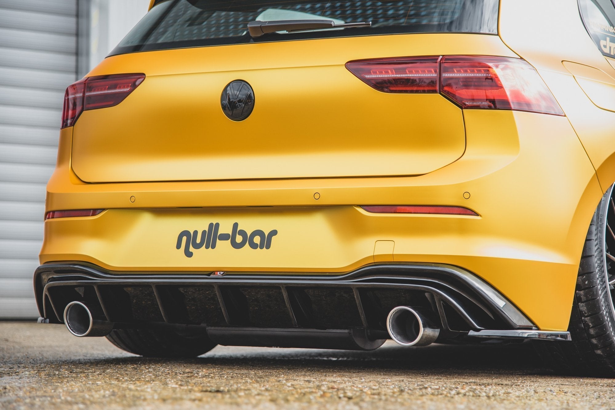 Maxton Design Difusor trasero (GTI LOOK) With Exhaust para Volkswagen Golf Mk8 - imagen 3