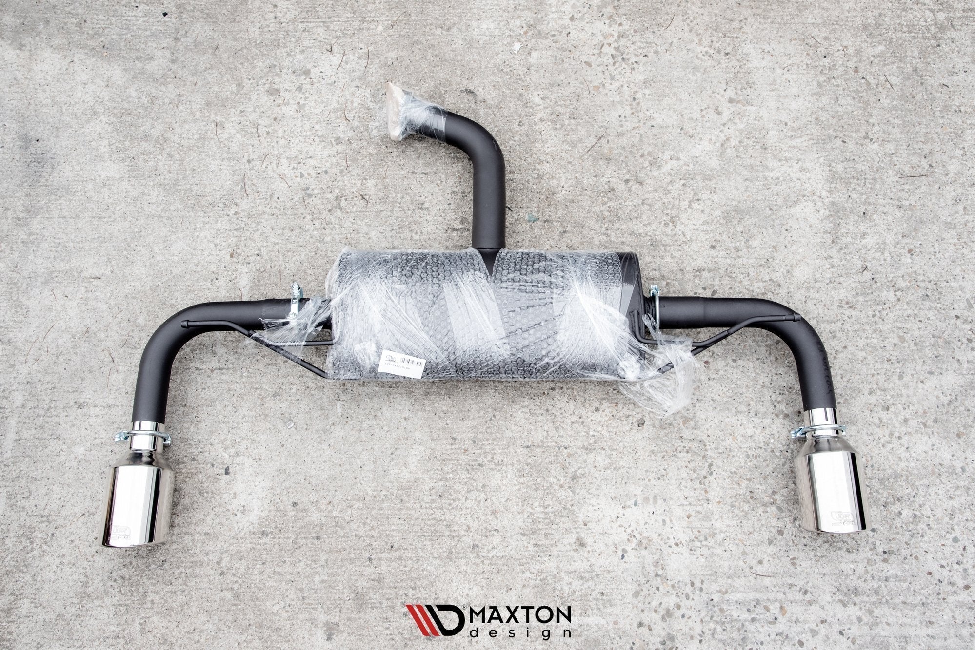 Maxton Design Difusor trasero (GTI LOOK) With Exhaust para Volkswagen Golf Mk8 - imagen 6