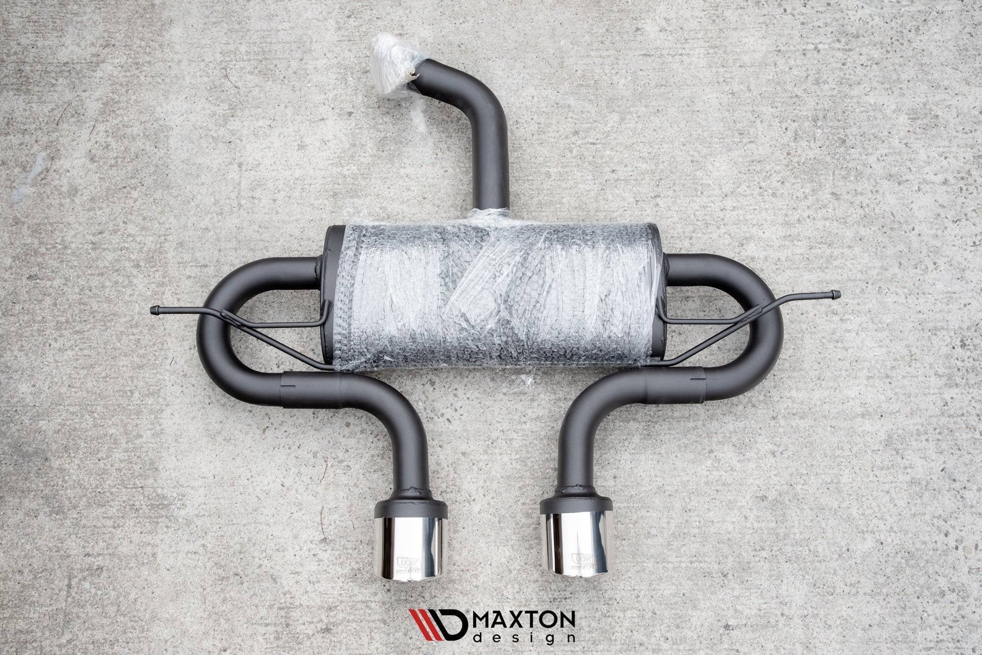 Maxton Design Difusor trasero (R32 LOOK) With Exhaust para Volkswagen Golf Hatchback Mk8 / Mk8 Facelift - imagen 6