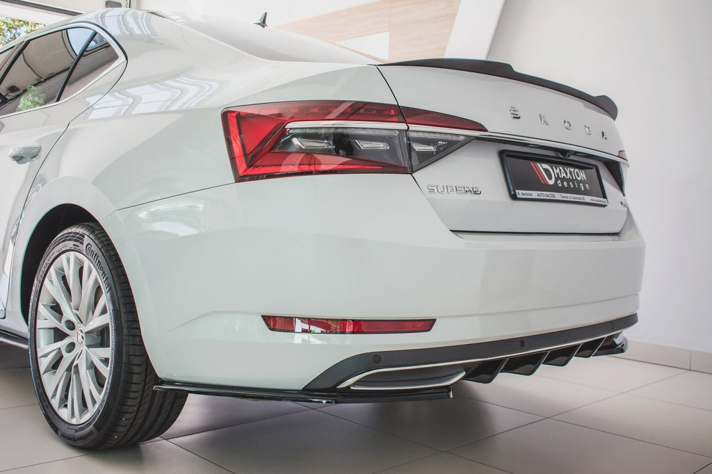 Maxton Design Difusor trasero para Skoda Superb Liftback / Combi Mk3 Facelift - imagen 2