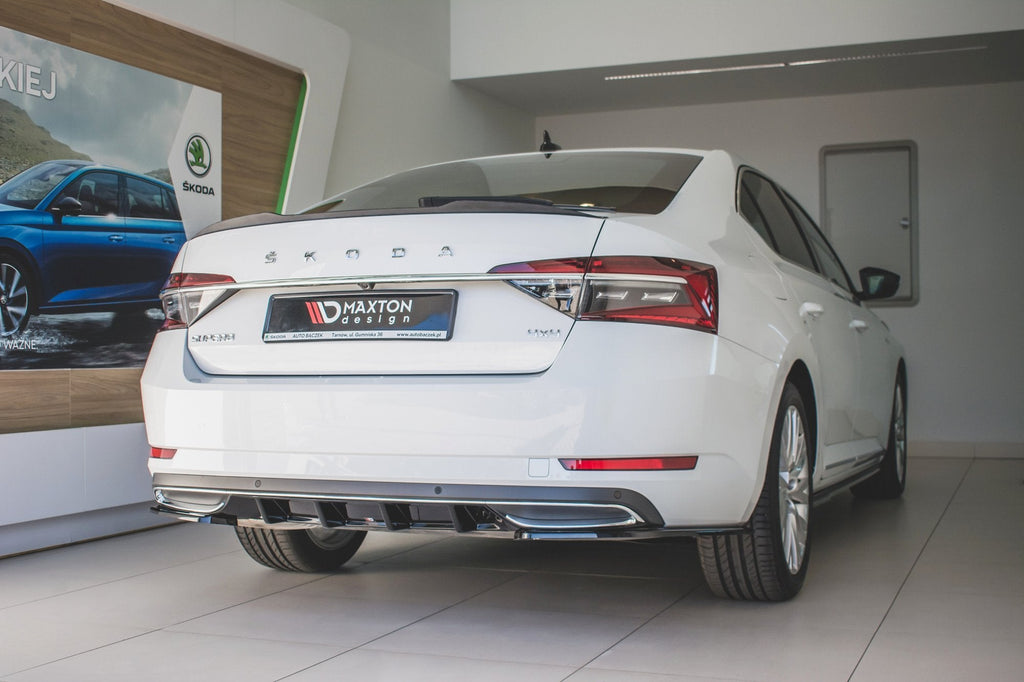 Maxton Design Difusor trasero para Skoda Superb Liftback / Combi Mk3 Facelift - imagen 1
