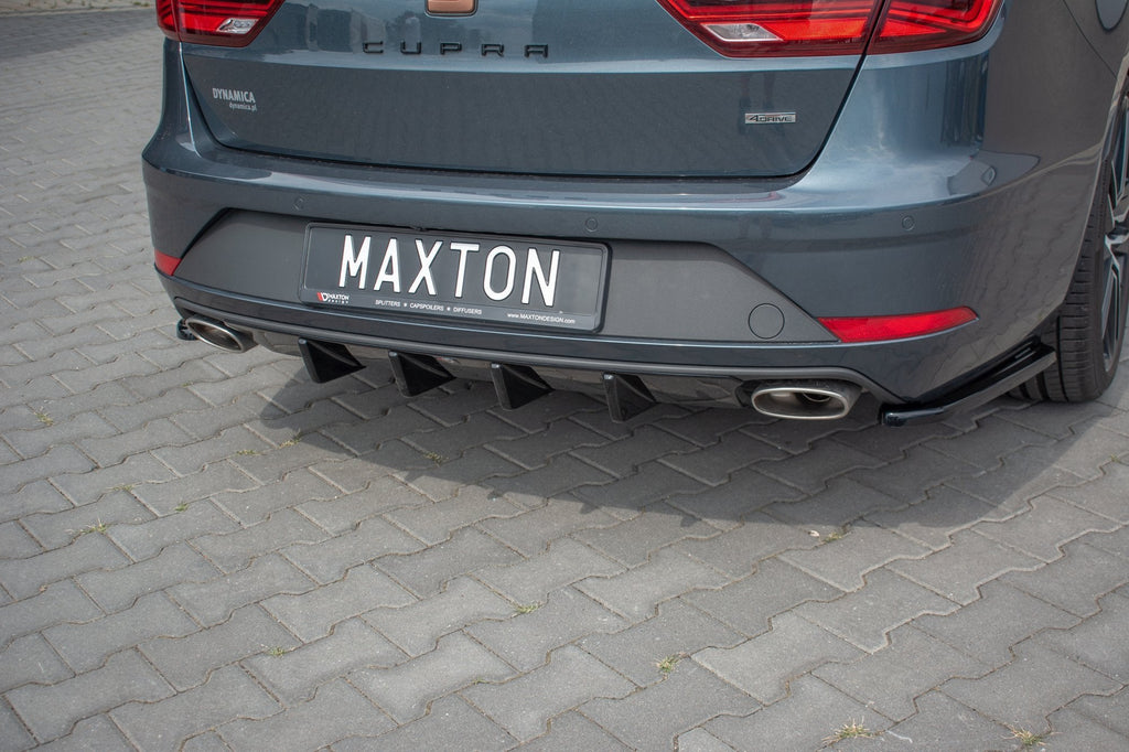 Maxton Design Difusor trasero V.1 para Seat Leon Cupra Mk3 Facelift Sportstourer - imagen 3