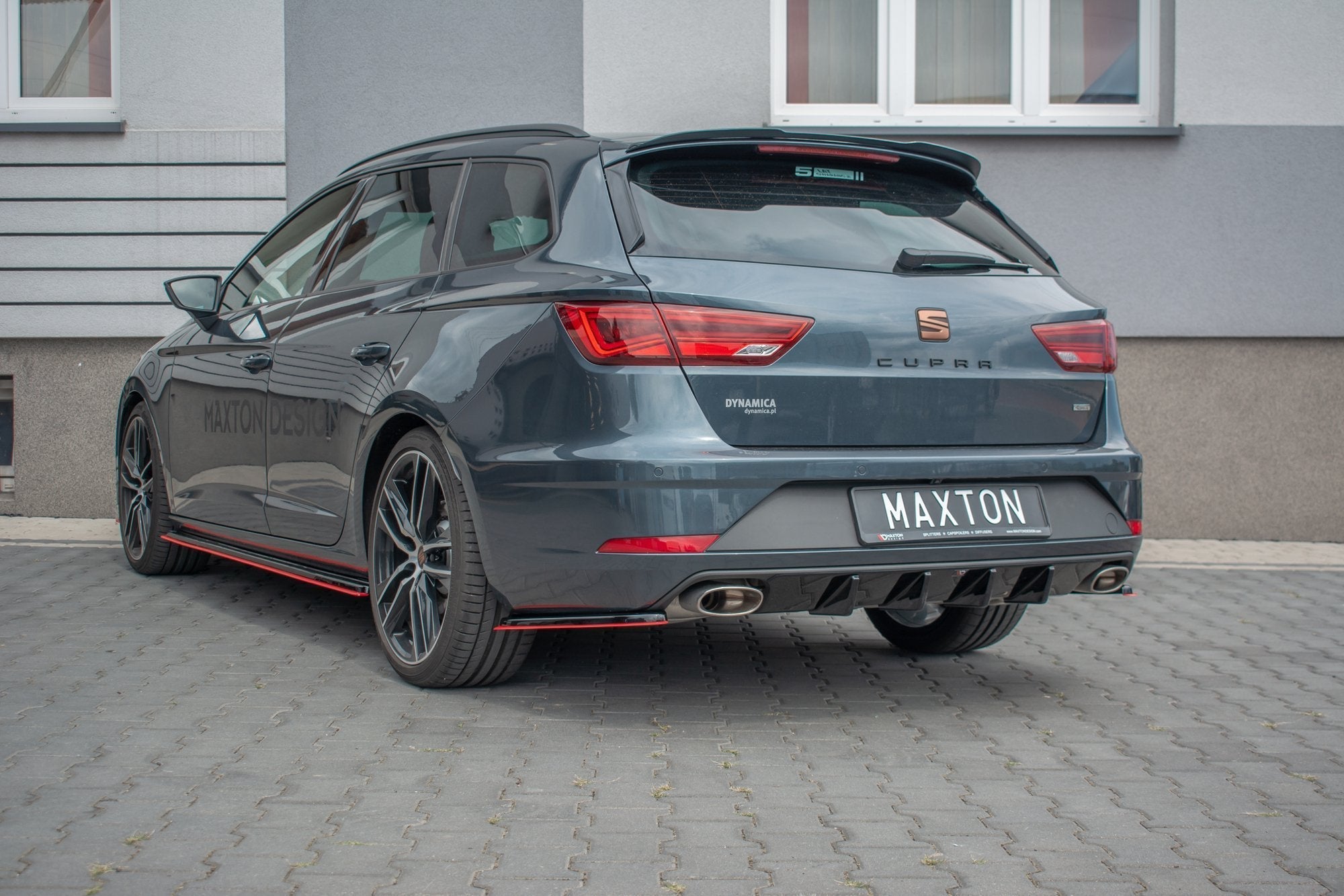 Maxton Design Difusor trasero V.1 para Seat Leon Cupra Mk3 Facelift Sportstourer - imagen 2