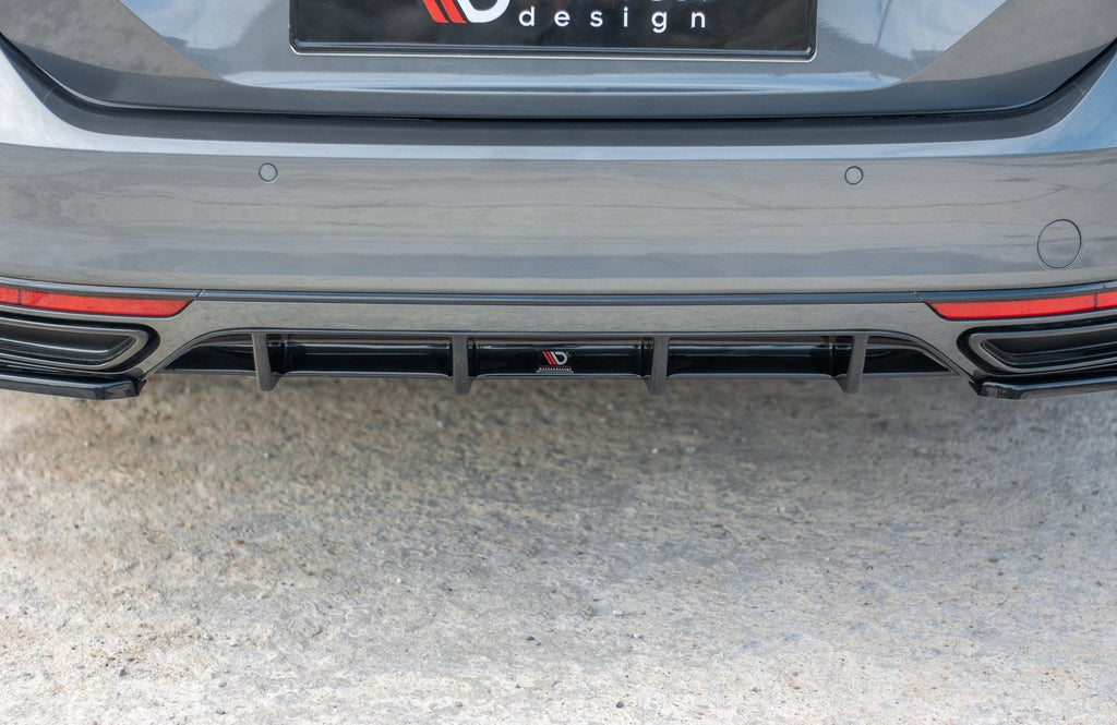 Maxton Design Difusor trasero para Volkswagen Passat R-Line B8 - imagen 1