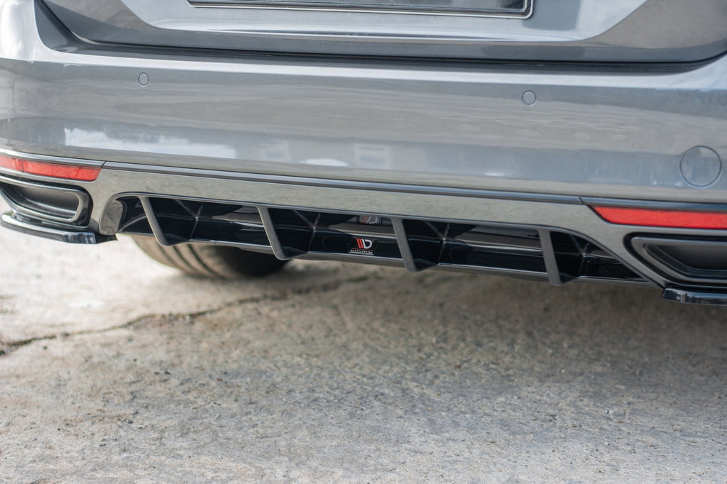 Maxton Design Difusor trasero para Volkswagen Passat R-Line B8 - imagen 2