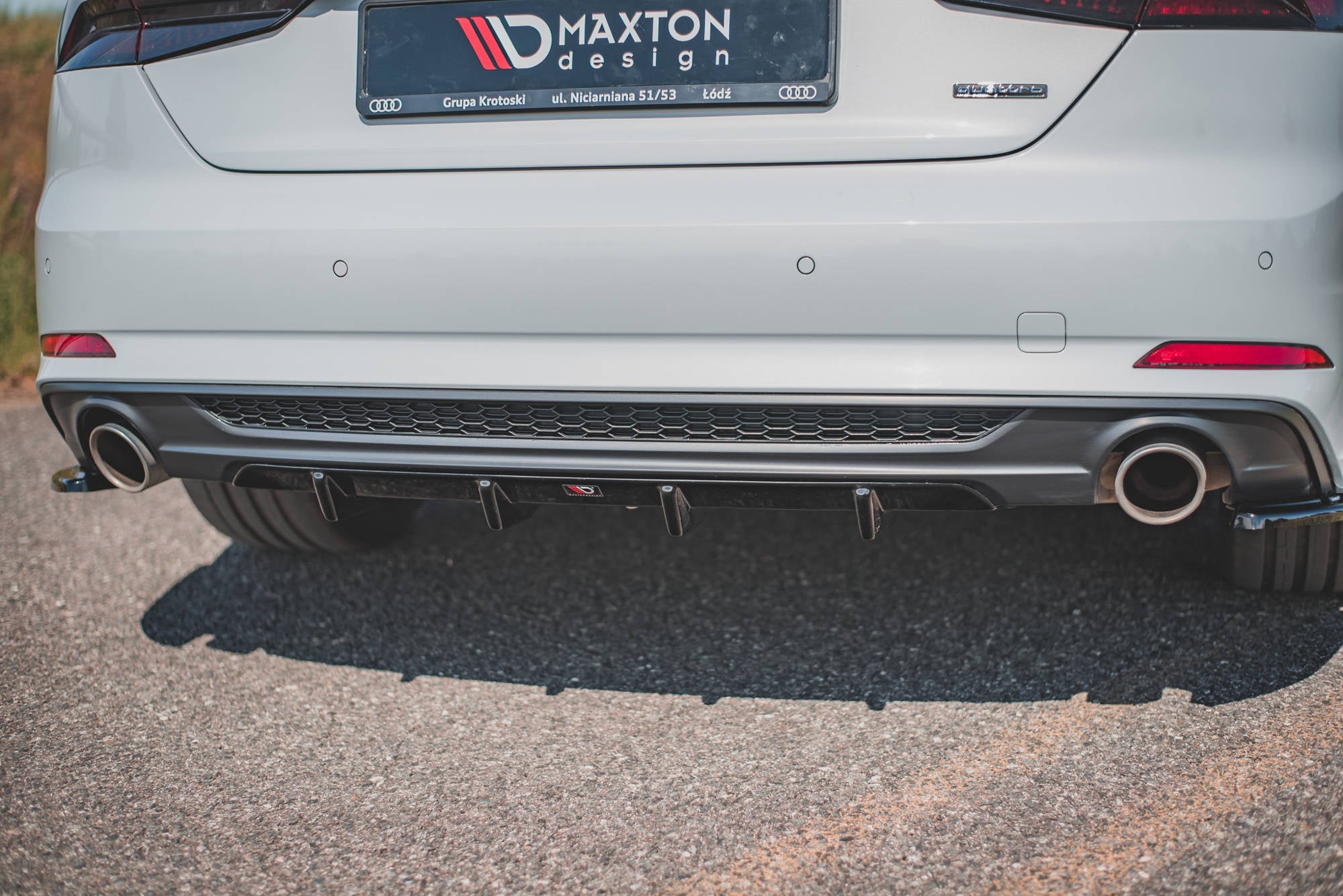 Maxton Design Difusor trasero para Audi A5 S-Line F5 Coupe / Sportback - imagen 1