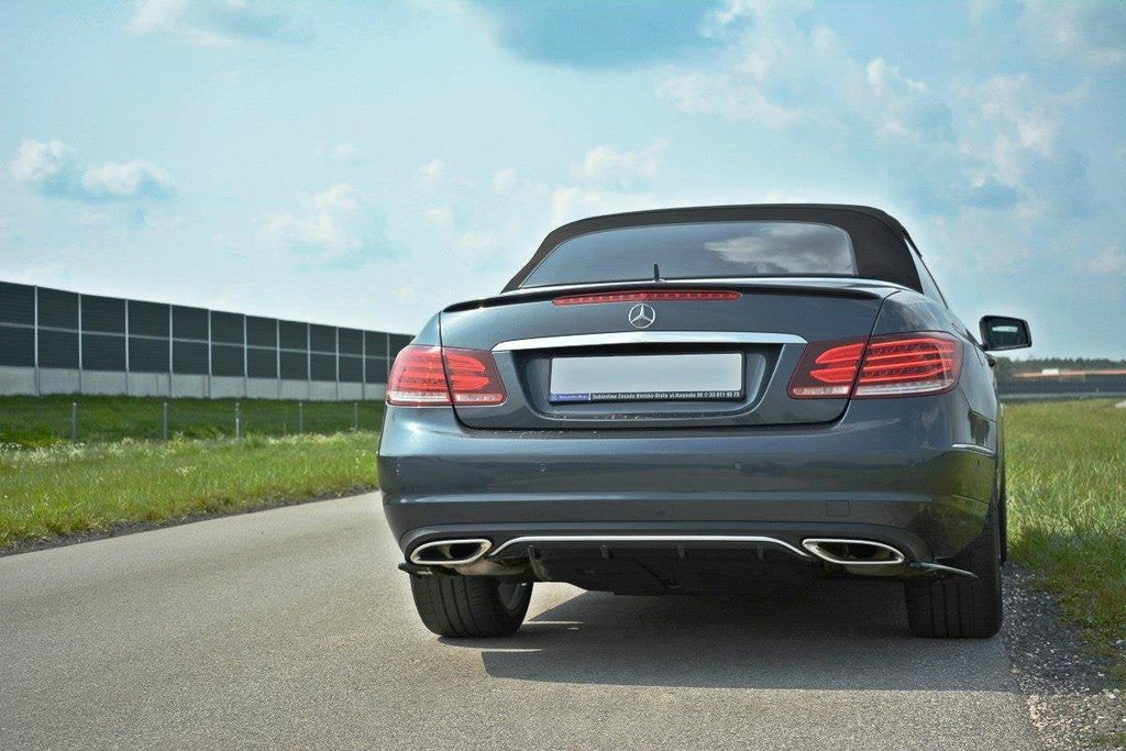 Maxton Design Difusor trasero para Mercedes - Benz E Coupe / Cabrio C207 Facelift / A207 Facelit - imagen 1
