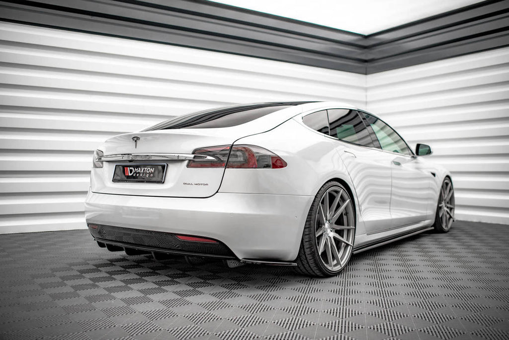 Maxton Design Difusor trasero para Tesla Model S Facelift - imagen 2