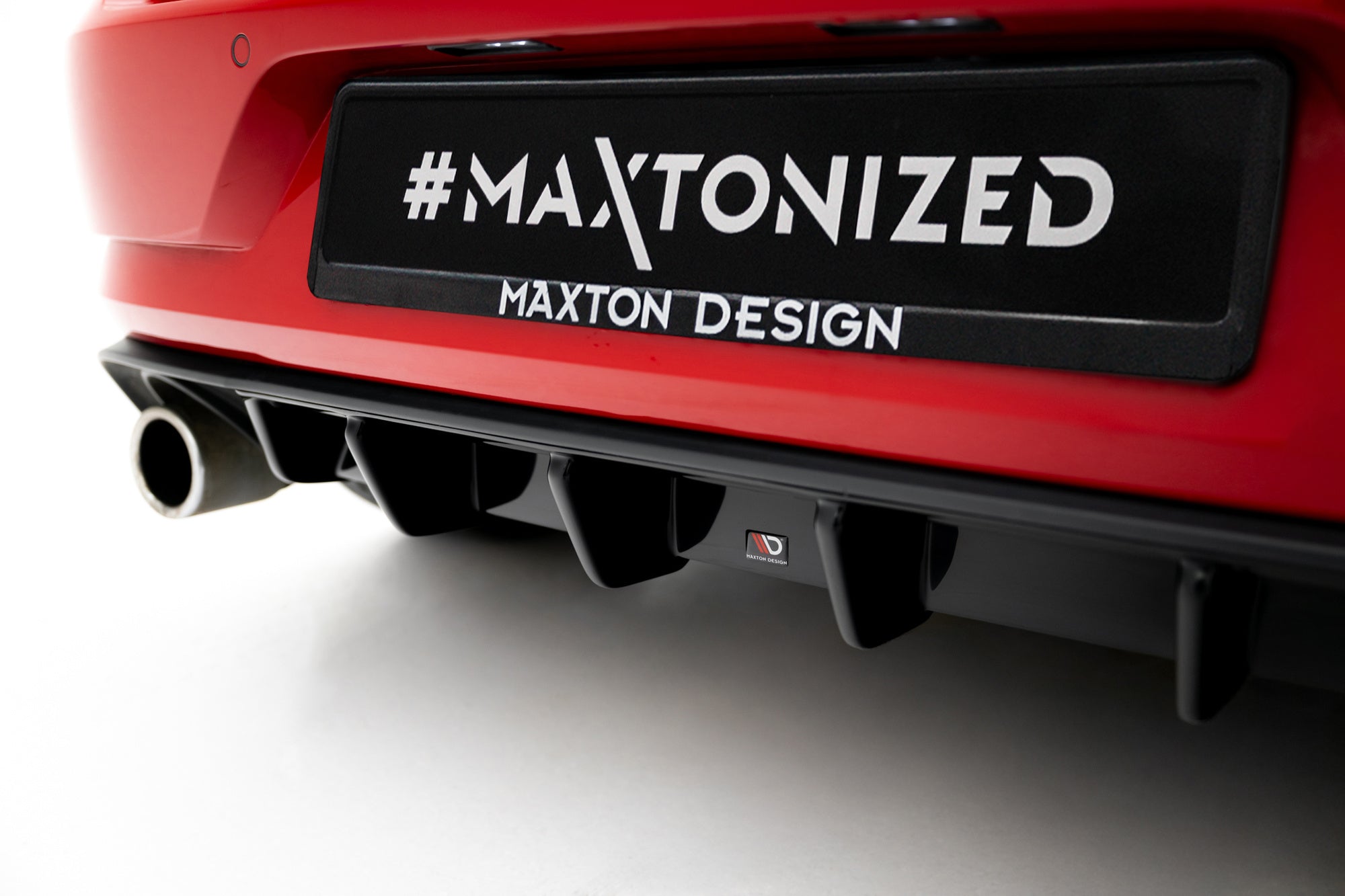 Maxton Design Difusor trasero para Volkswagen Golf Mk7 GTI Facelift - imagen 2