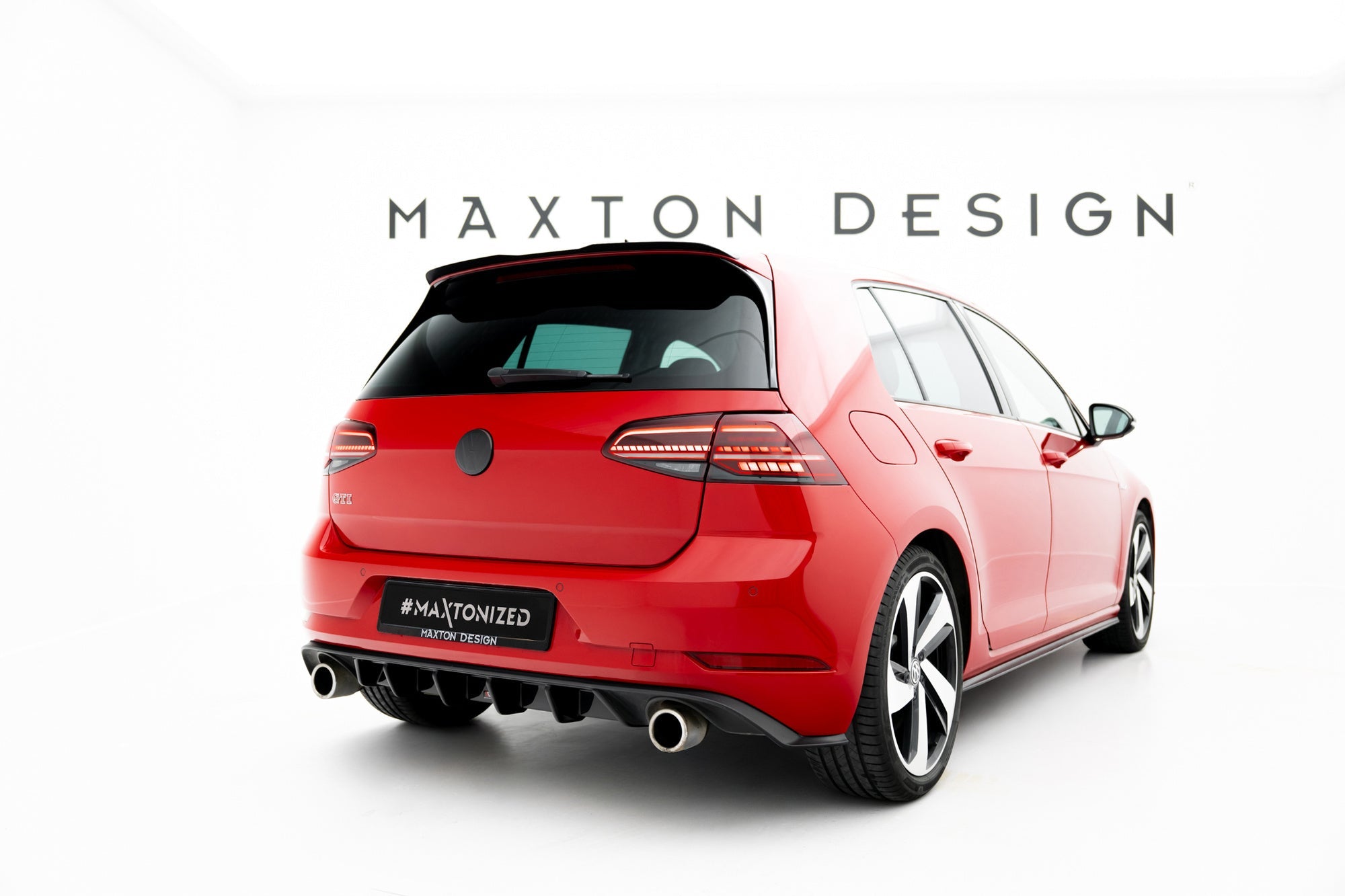 Maxton Design Difusor trasero para Volkswagen Golf Mk7 GTI Facelift - imagen 3