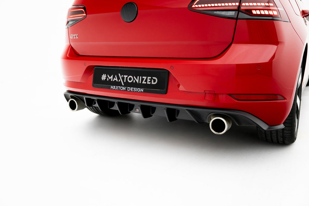 Maxton Design Difusor trasero para Volkswagen Golf Mk7 GTI Facelift - imagen 1
