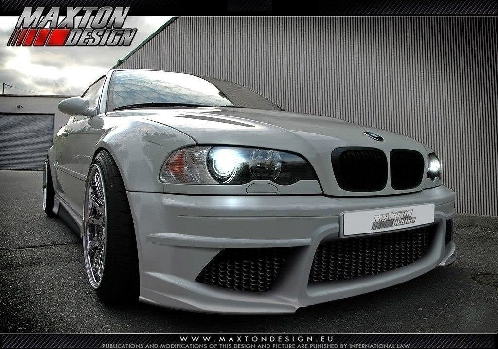 Maxton Design Paragolpes delantero para BMW 3 E46 - 4 Door Saloon Generation V - imagen 1