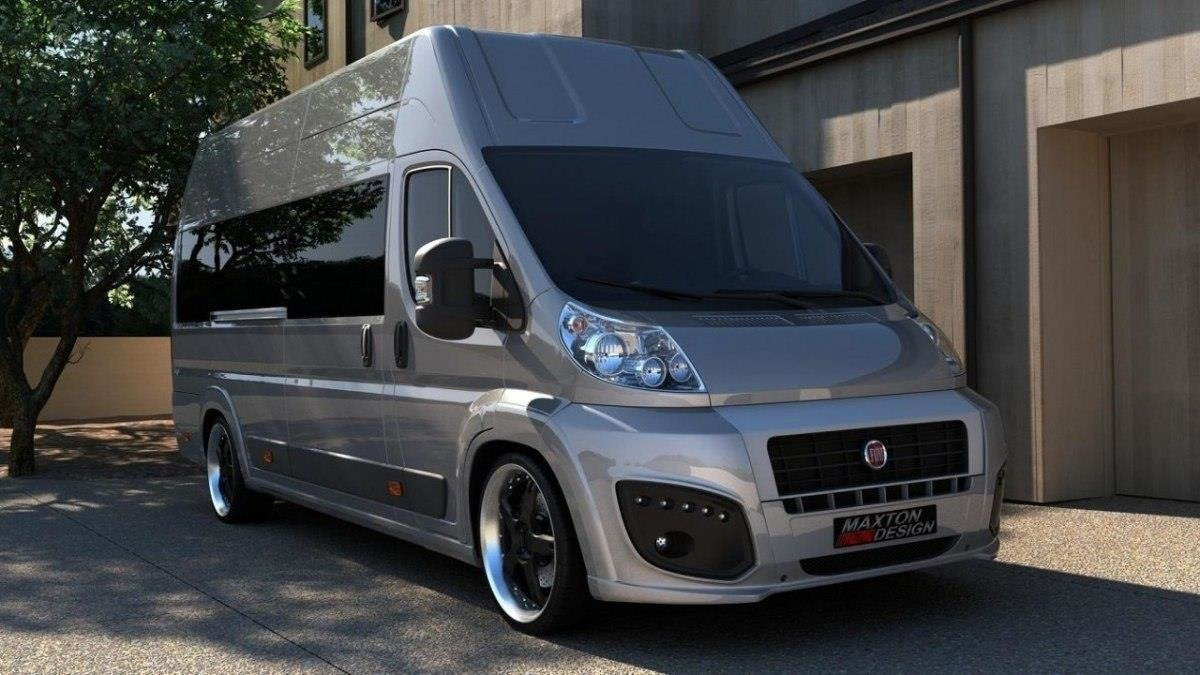 Maxton Design Paragolpes delantero para Fiat Ducato Mk3 WITH LED - imagen 1