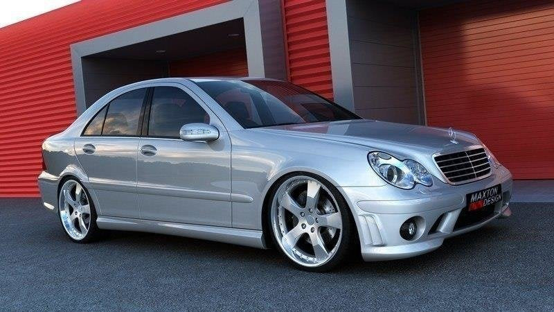 Maxton Design Paragolpes delantero para Mercedes C W203 AMG 204 LOOK - imagen 1