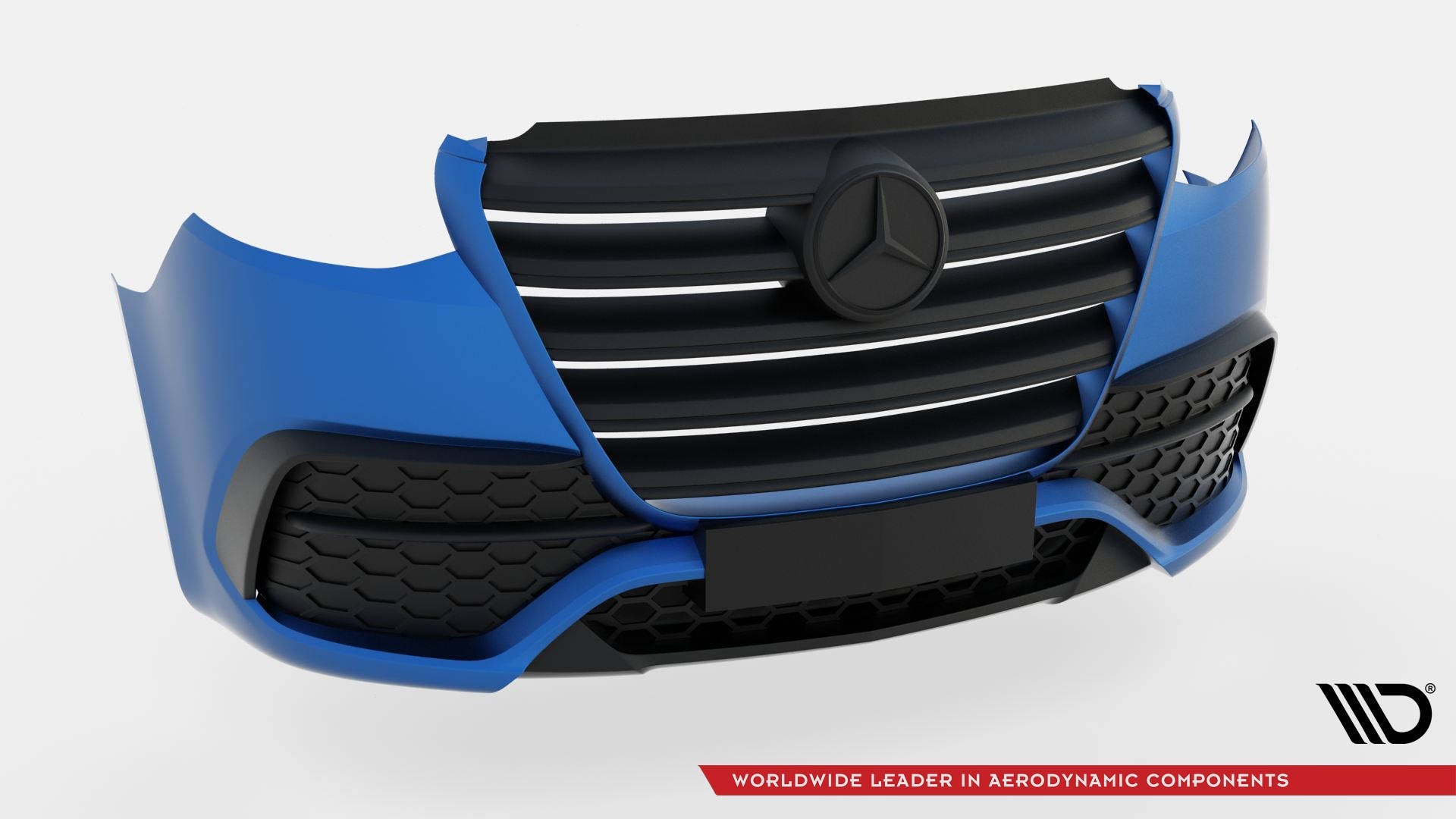 Maxton Design Paragolpes delantero + Splitter para Mercedes-Benz Sprinter Mk3 - imagen 5