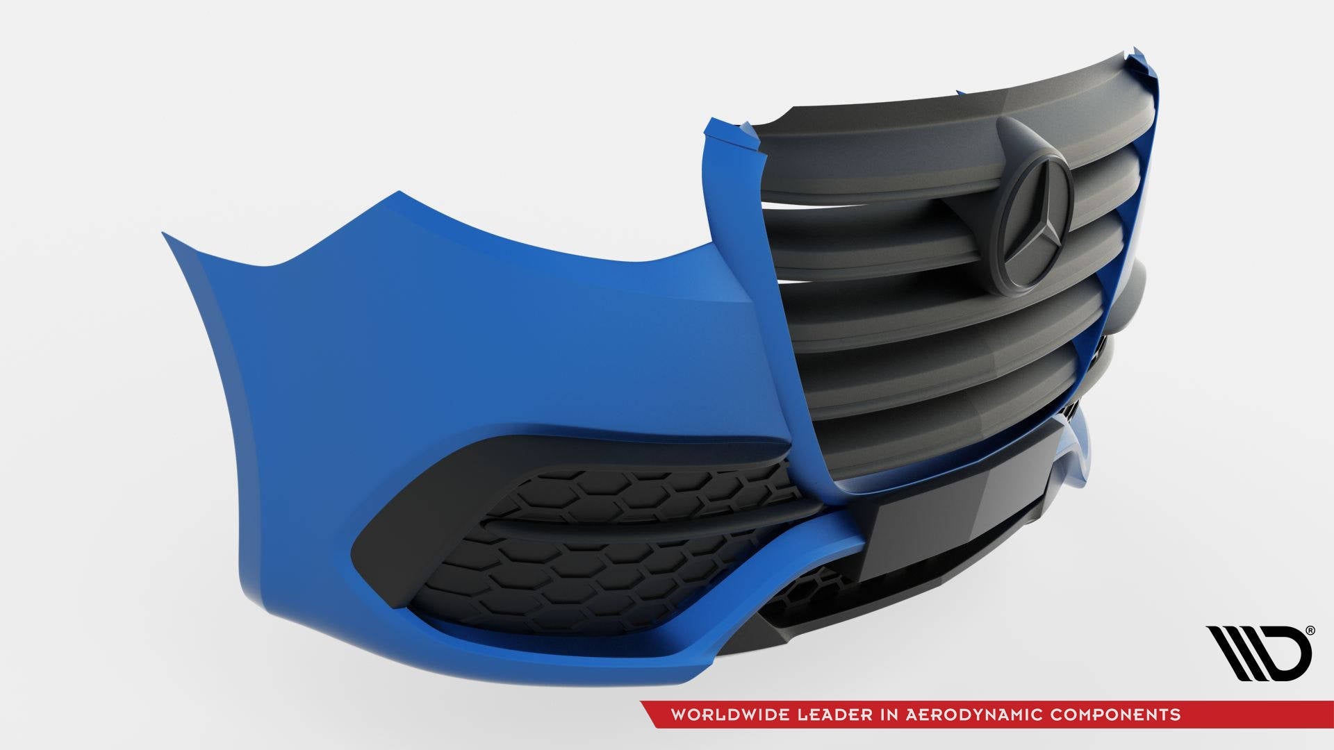Maxton Design Paragolpes delantero + Splitter para Mercedes-Benz Sprinter Mk3 - imagen 6