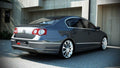 Maxton Design Paragolpes trasero Spoiler para Volkswagen Passat B6 (R-LINE LOOK) Saloon - imagen 1