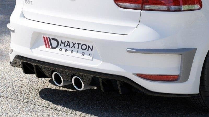 Maxton Design Paragolpes trasero para Volkswagen Golf Mk6 (R400 LOOK) - imagen 2