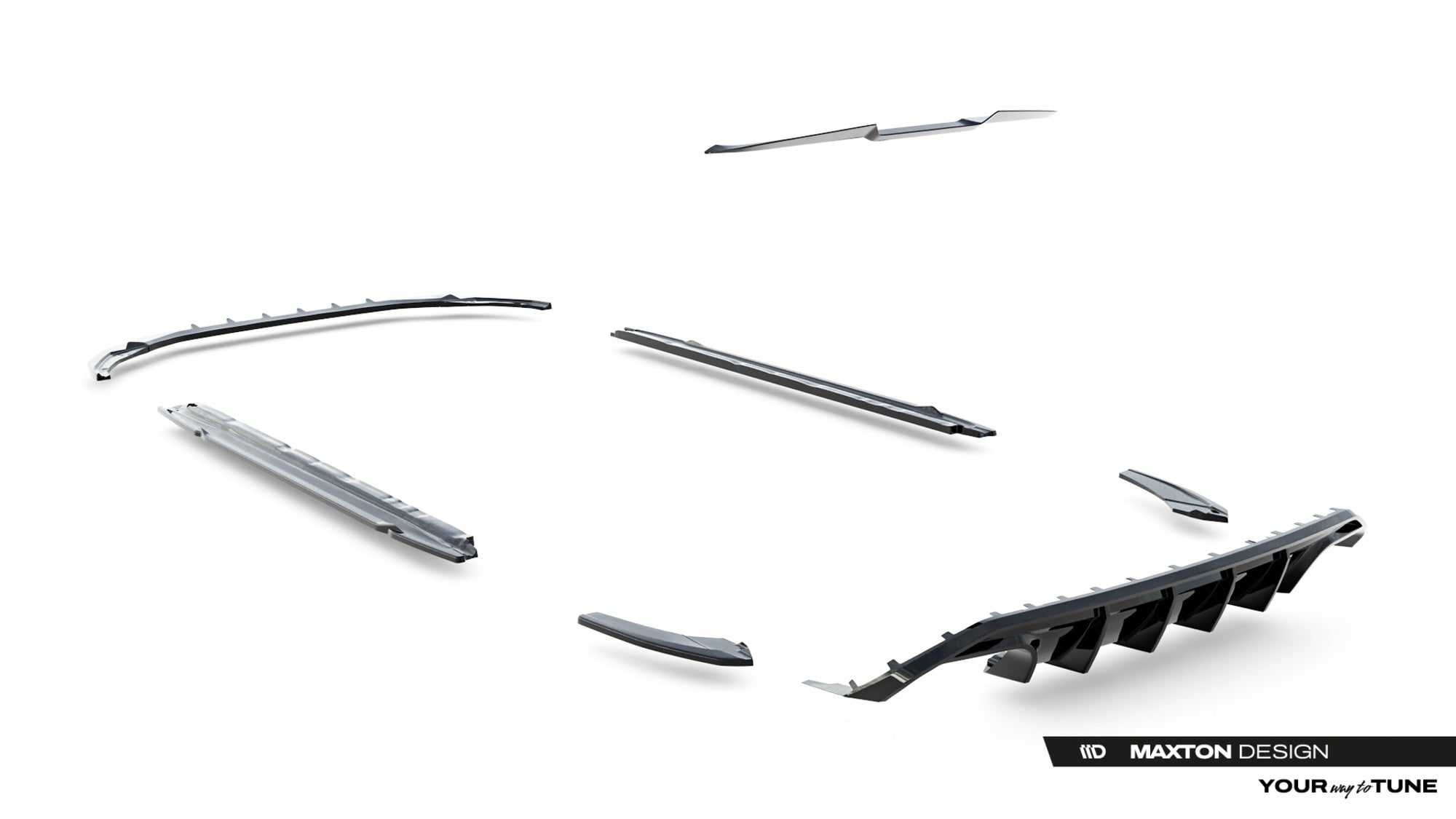 Maxton Design Set Of Splitters para Audi A3 S-Line Sportback 8Y - imagen 12