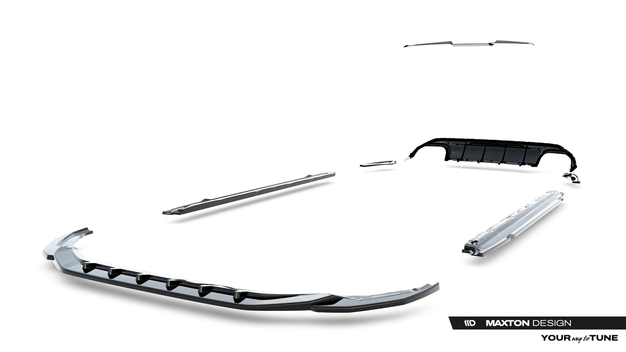 Maxton Design Set Of Splitters para Audi A3 S-Line Sportback 8Y - imagen 13