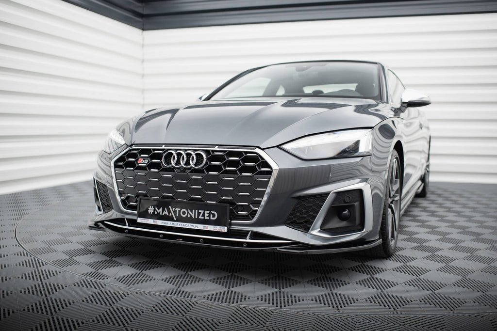 Maxton Design Set Of Splitters para Audi A5 S-Line Coupe F5 Facelift - imagen 3